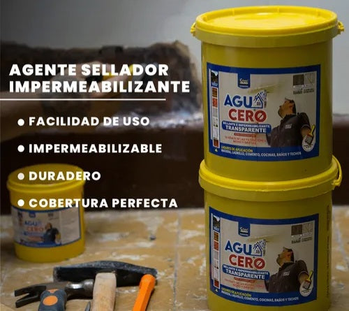 Pack x2 Sellador Impermeabilizante Transparente 500ML – Protección Total contra Goteras y Humedad