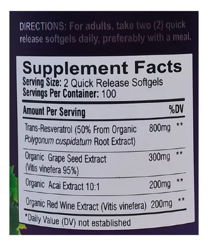 ¡Combo 2x1 Resveratrol Green World – Llévate el Segundo GRATIS!