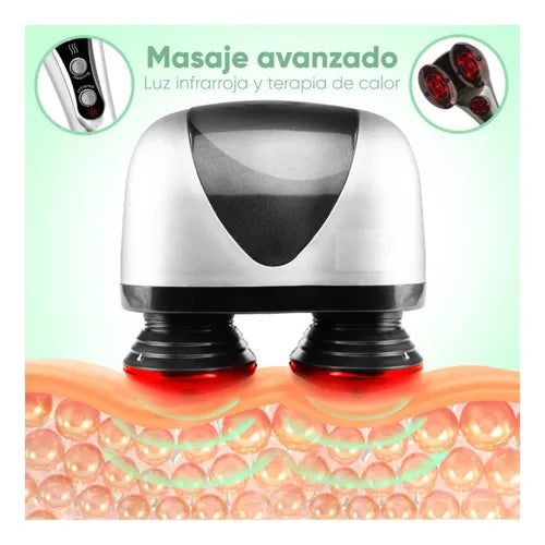Masajeador Reductor Corporal 2 en 1 – Alivio de Dolor + Moldea tu Cuerpo en Casa