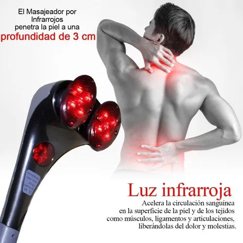 Masajeador Reductor Corporal 2 en 1 – Alivio de Dolor + Moldea tu Cuerpo en Casa